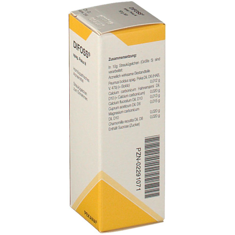 DIFOSS® spagyrische Peka N Globuli