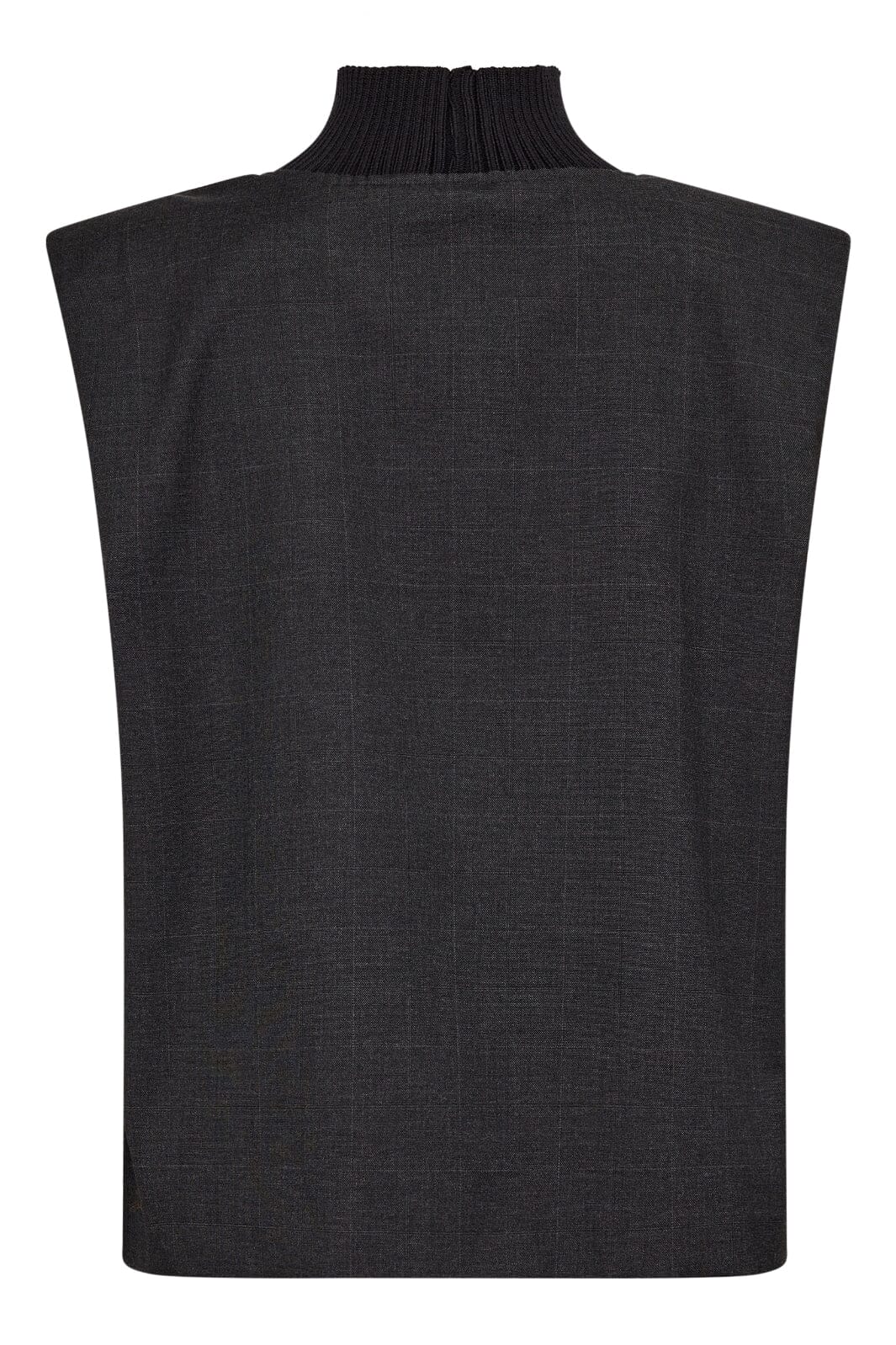 Co´Couture Kayacc Rib Turtleneck Vest 35587
