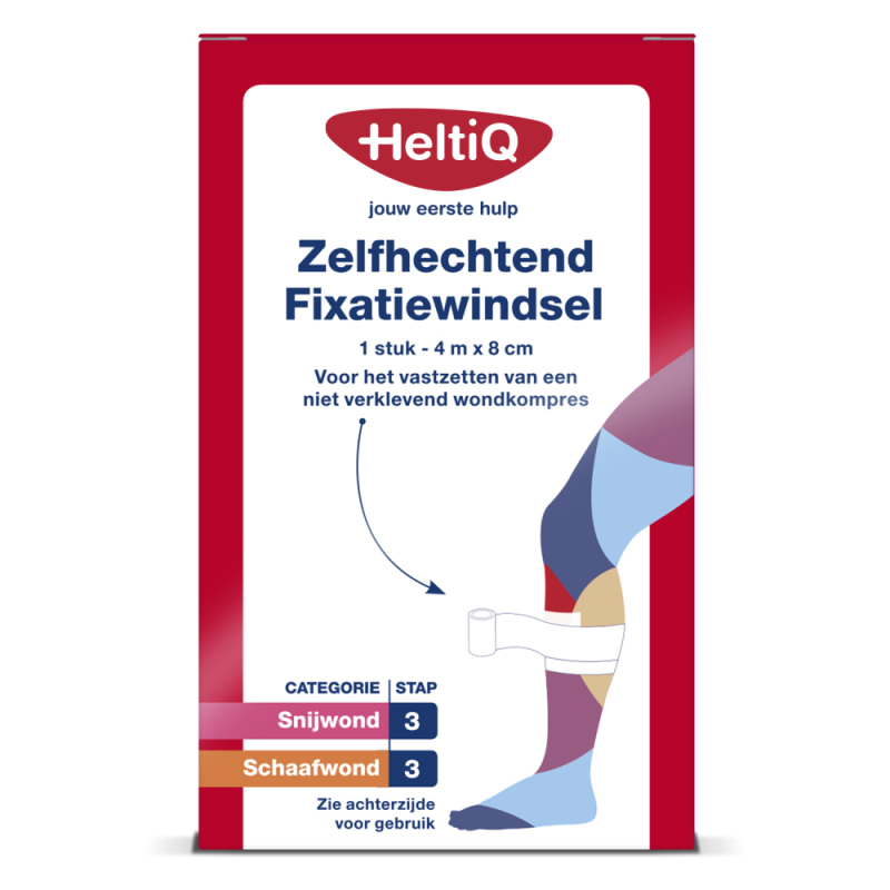 Heltiq Zelfhechtend windsel 4m x 8cm 1st