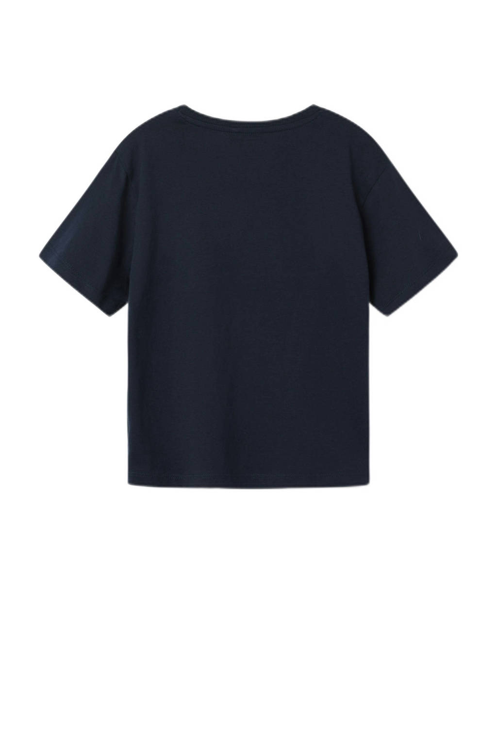NAME IT T-shirt NKMVAGNO met printopdruk donkerblauw