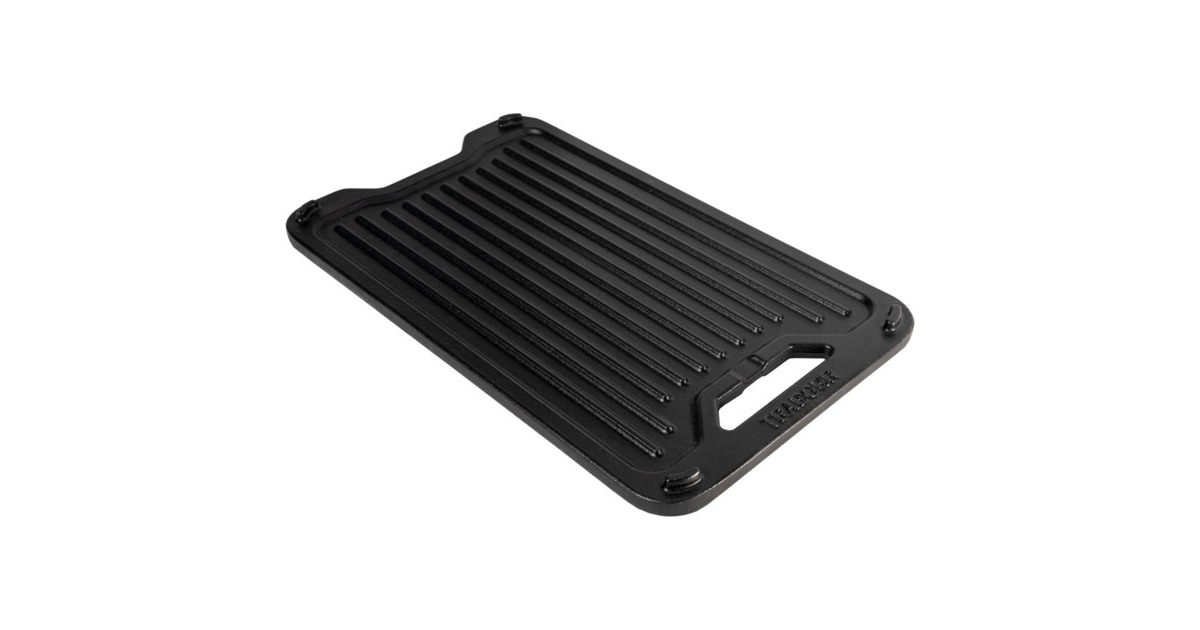 TraegerModiFIRE Reversible Cast Iron Griddle grillplaat  (Zwart)