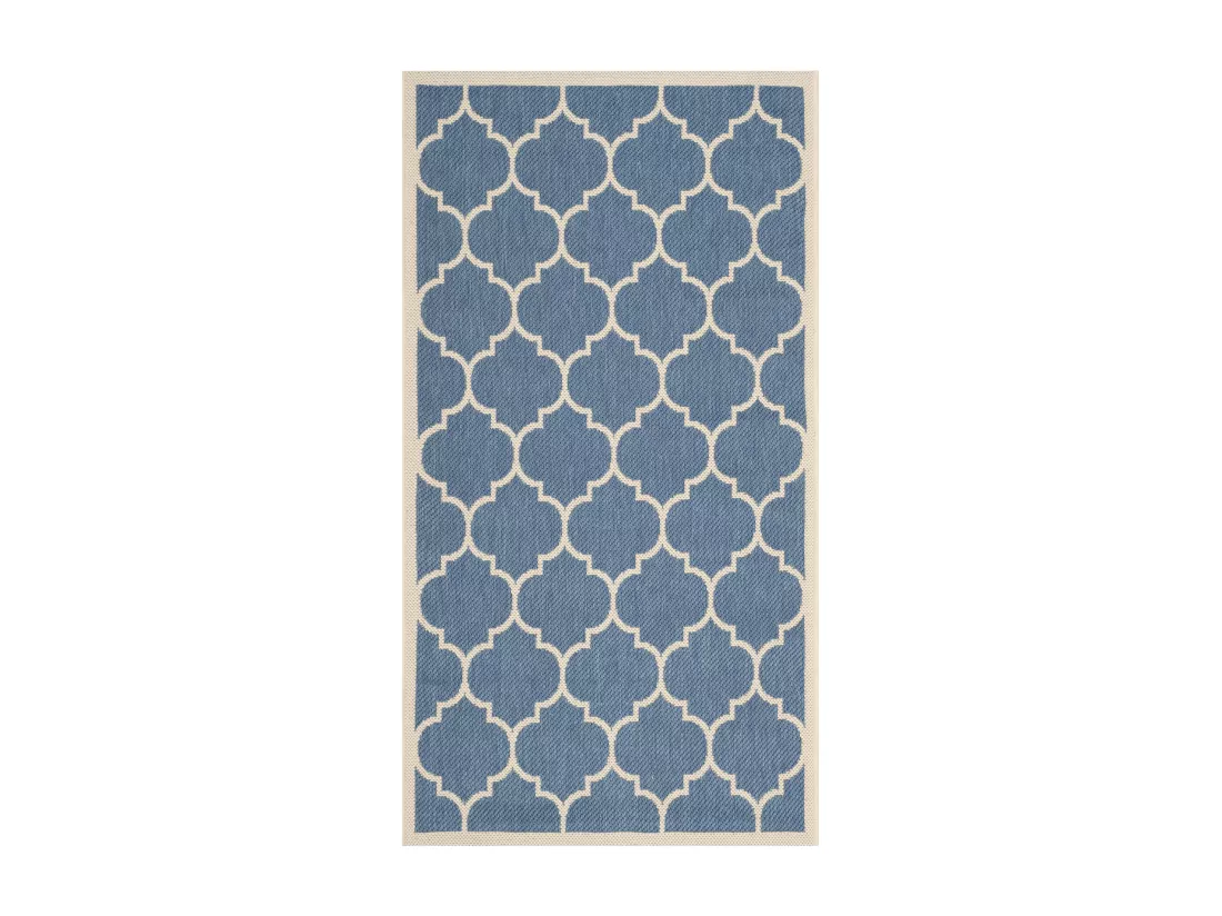 Tapis Blue & Beige 79 X 152 cm - Arista