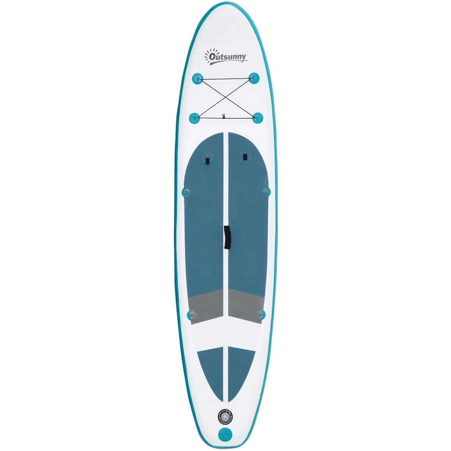 Outsunny Paddleboard mit rutschfestem Belag bunt