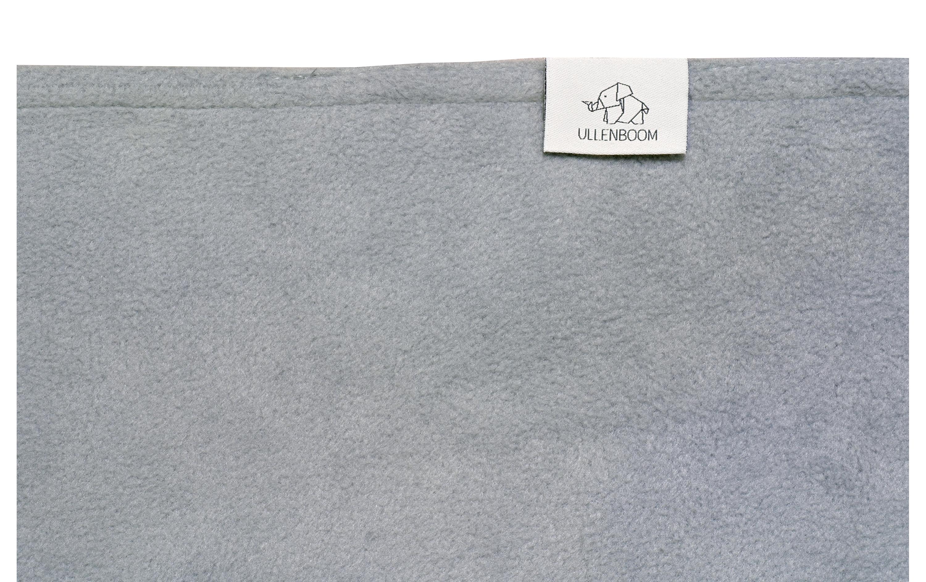 Kuscheldecke Sterne Mint/Grau 70 cm x 100Ullenboom Babydecke mit Sternen, 70 x 100 cm