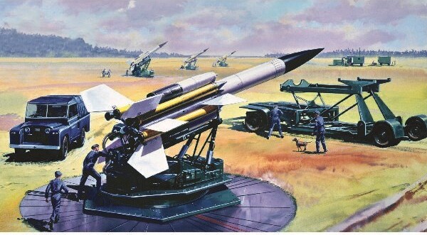 Airfix - Bristol Bloodhound Byggesæt - 1:76 - A02309V