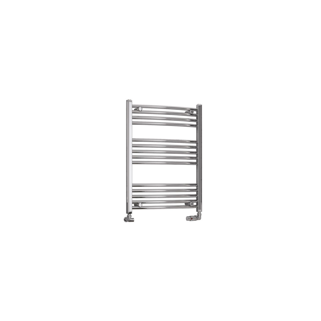 Eastbrook Wendover gebogen handdoekradiator 60x80cm 287W chroom