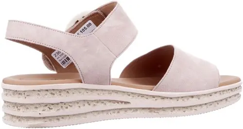 Gabor roze 64.550.10 - maat 10 sandaal roze - maat 10 Calandschoen