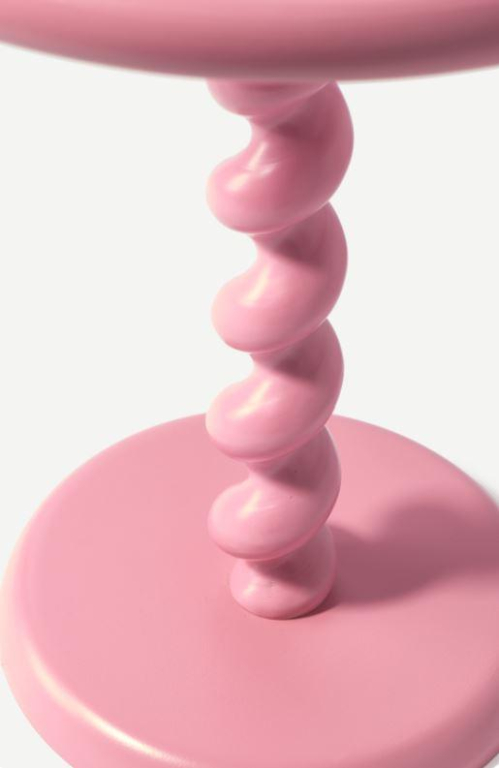 POLSPOTTEN Twister bijzettafel roze