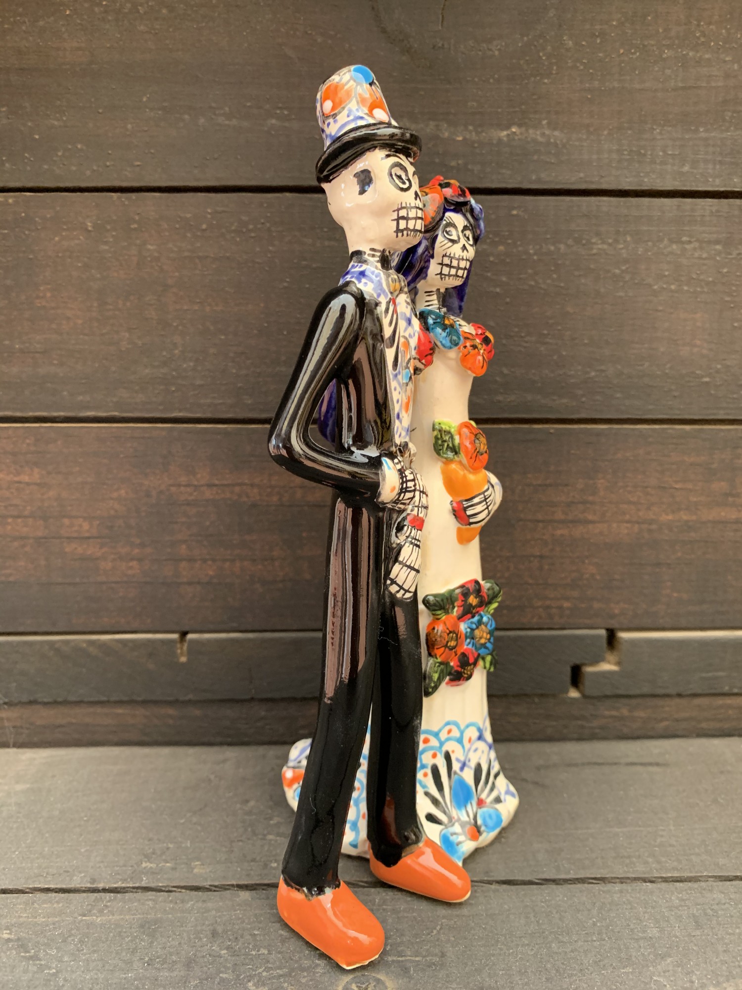 Keramik-Figur 'Novios Nano', multicolor, H 20 cm, B 8 cm, L 7 cm von fischer's lagerhaus