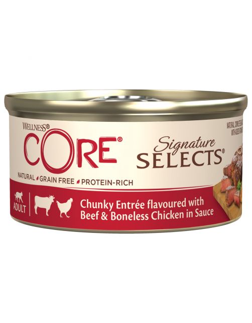 Wellness Core Signature Selects Chunky 79 g - Kattenvoer