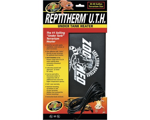 Verwarmingsmat ZOO MED Reptitherm UTH 20 x 30 cm 75-100 l 16 W