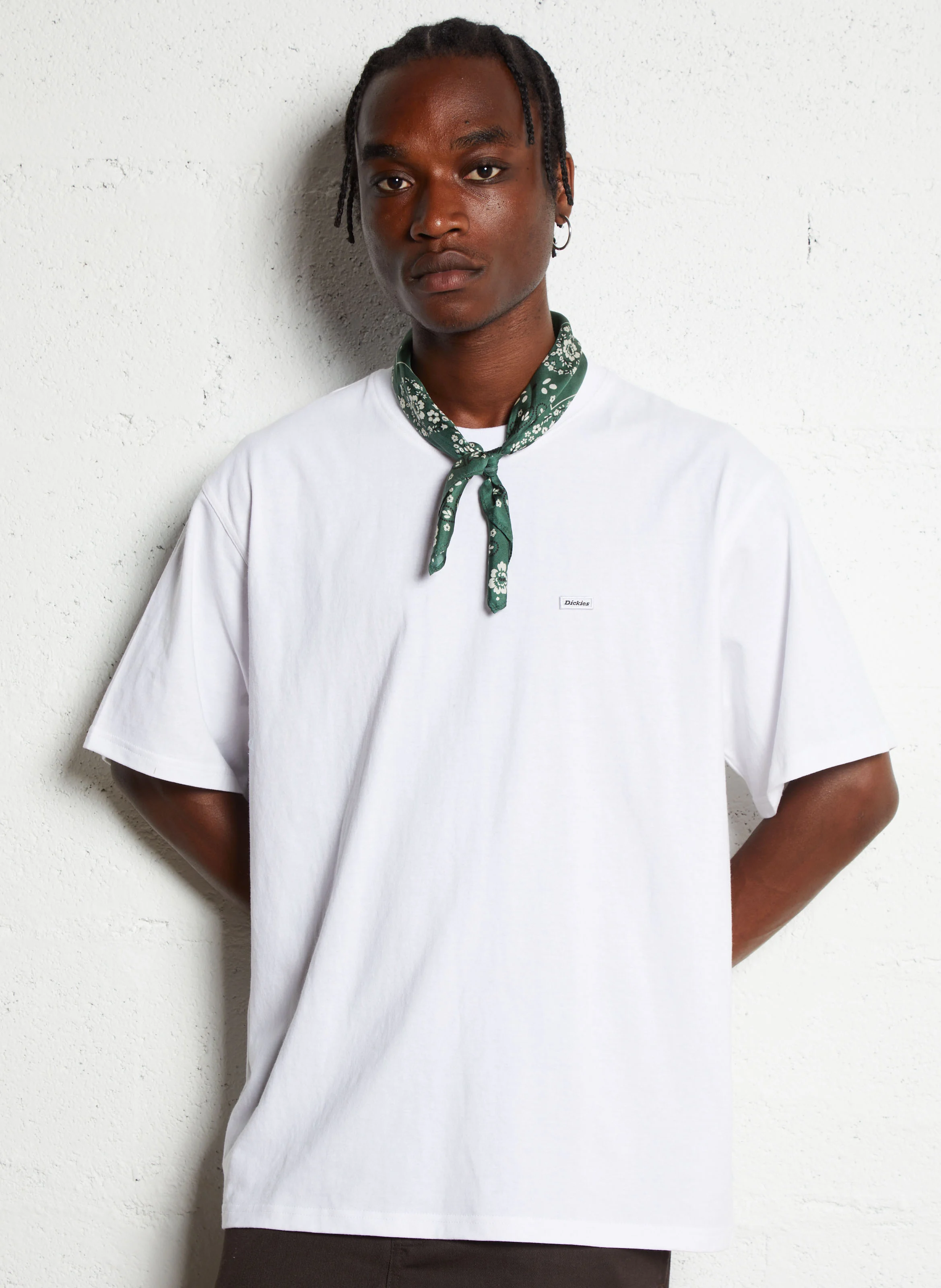 CLANCY - Tee-shirt manches courtes droit en coton | Blanc