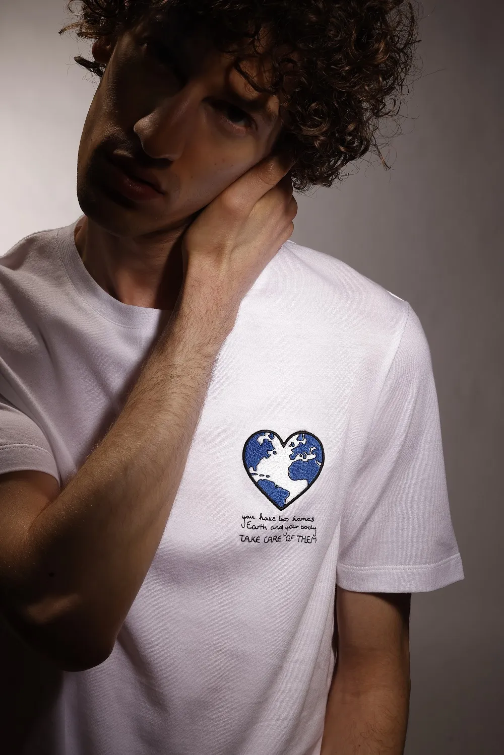 T-shirt Blue Earth JagVi Rive Gauche