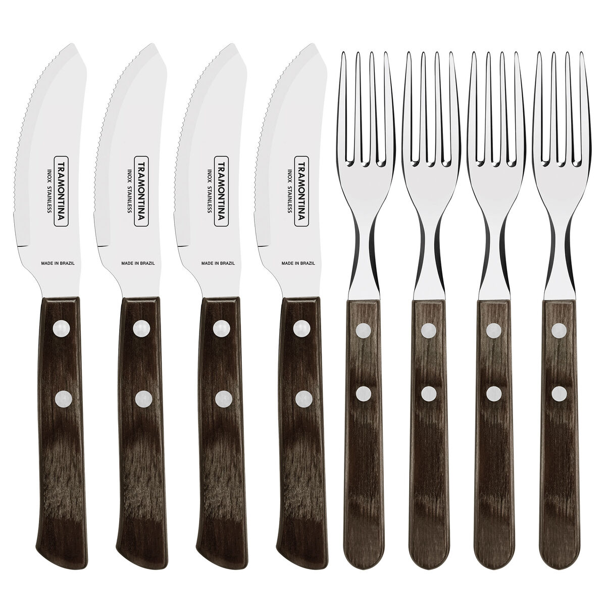 Tramontina Polywood Pizzastick, 8 deler