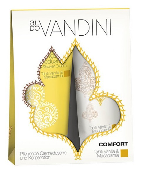 Aldo Vandini Comfort Duo Set Tahiti Vanilla & Macadamia200+200 ml