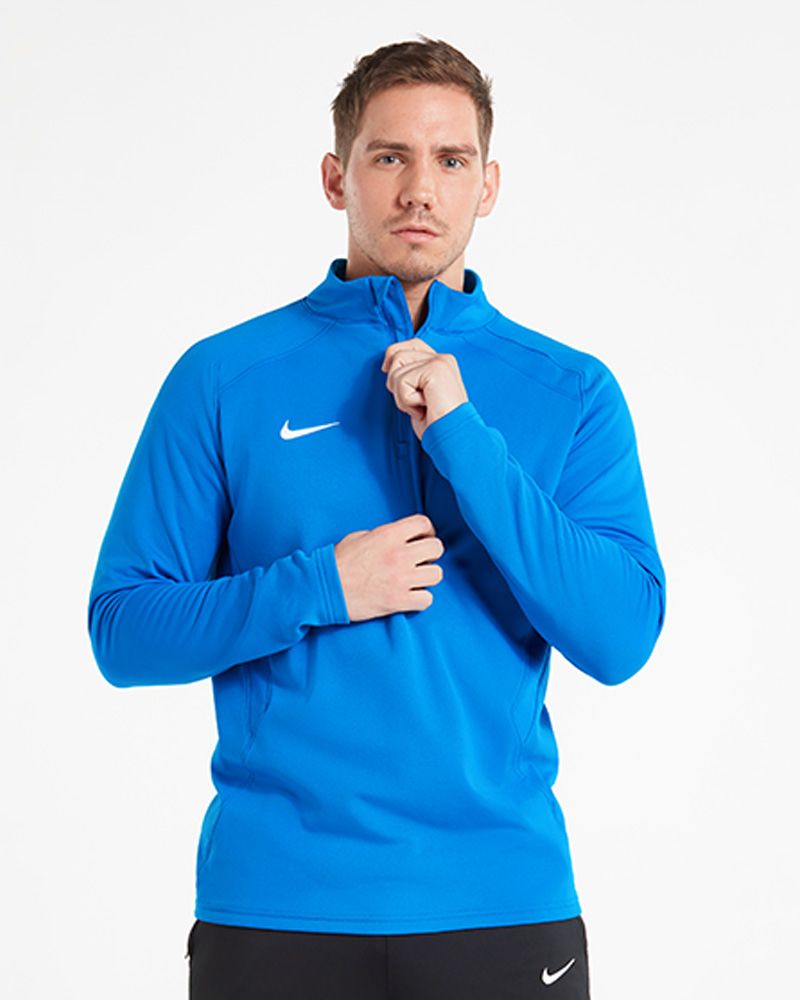 Haut d'entrainement 1/4 Zip Nike Training Bleu Royal pour homme