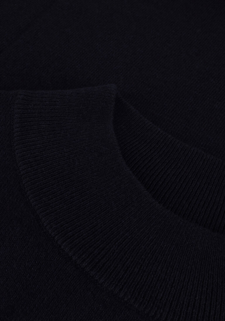 LYLE & SCOTT donkerblauwe lyle & scott coltrui roll neck jumper