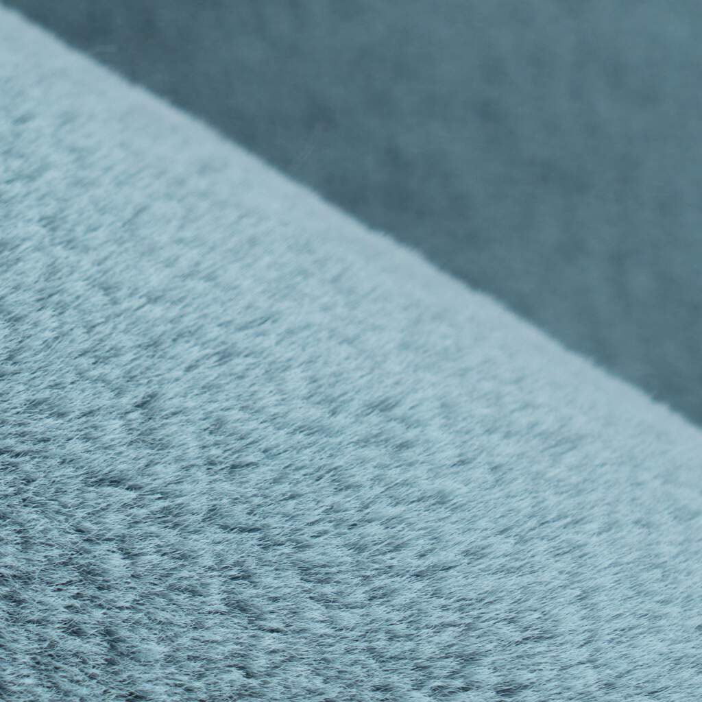 Carpet City Hochflor-Teppich »TOPIA 400« rechteckig 21 mm Höhe Kunstfell-Teppich mit Kaninchenfell-Optik, Haptik, Schlafzimmer