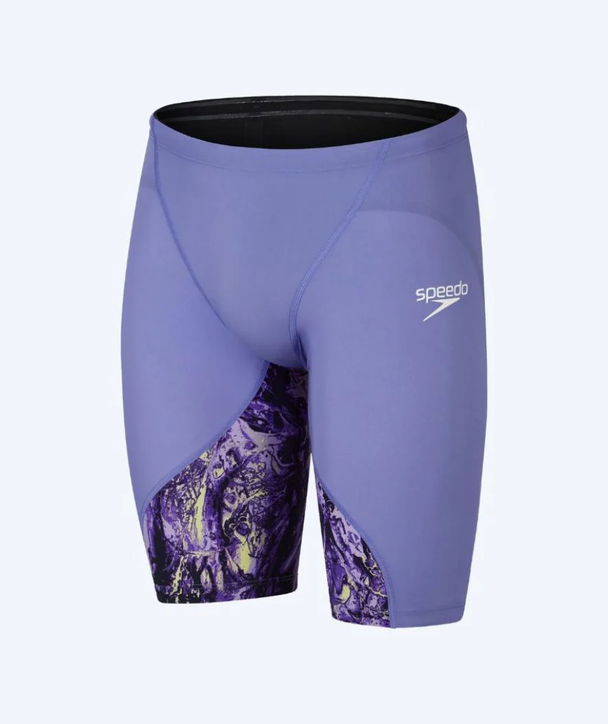 Speedo konkurrence badebukser til mænd - LZR Ignite - Lilla/gul
