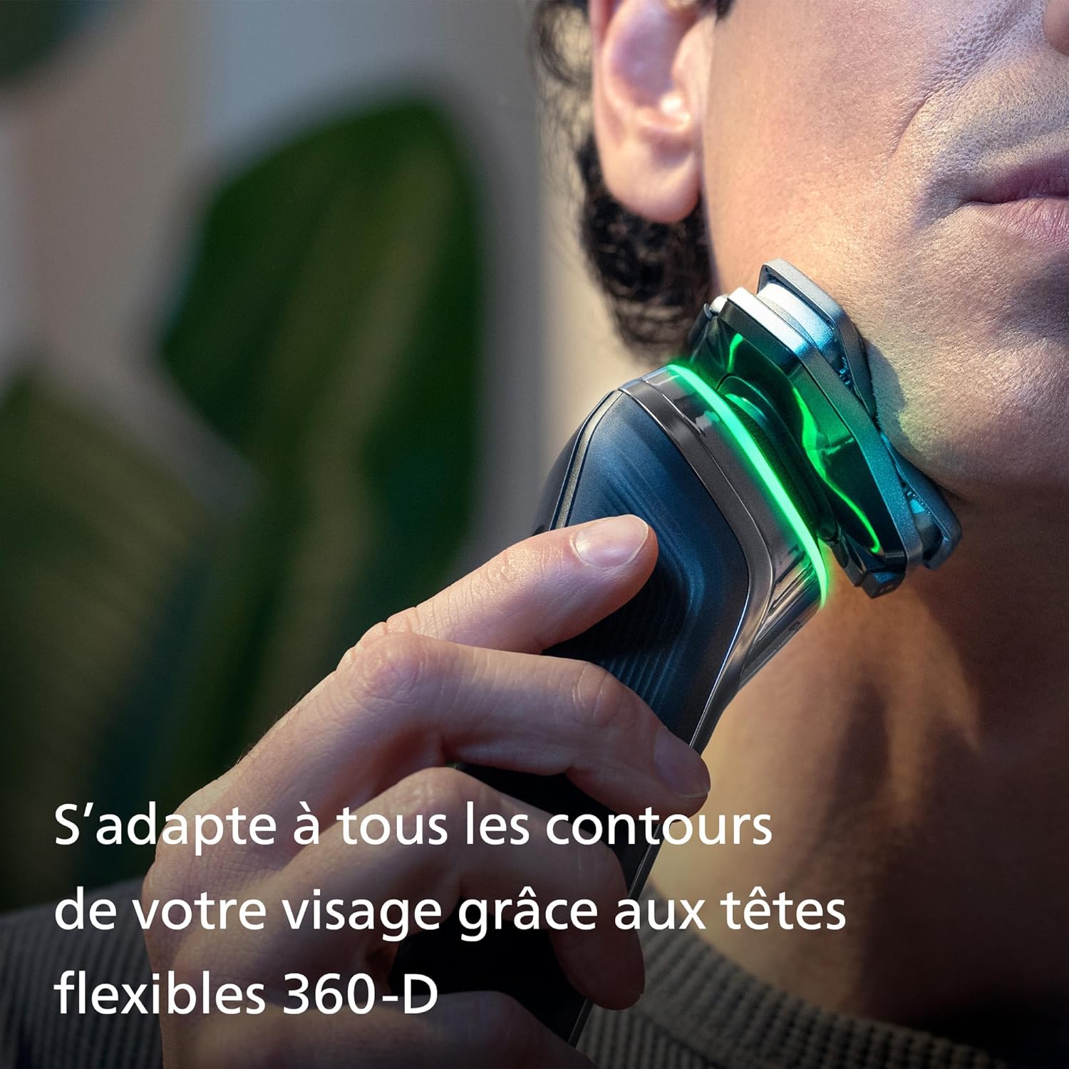 Philips S9000 - Rasoir électrique à sec et humide pour homme, noir (modèle S9976/63)