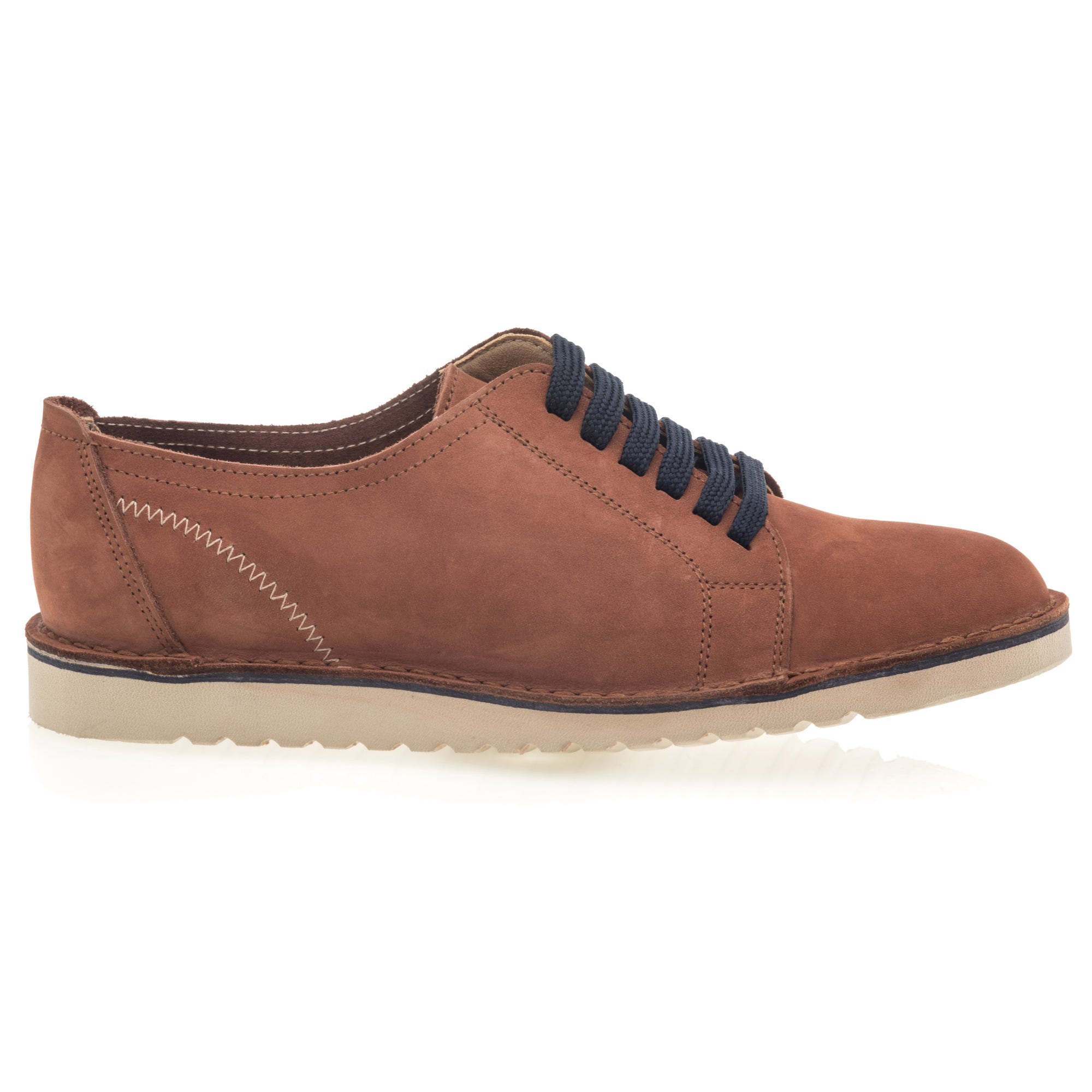 Derbies Homme en cuir marron