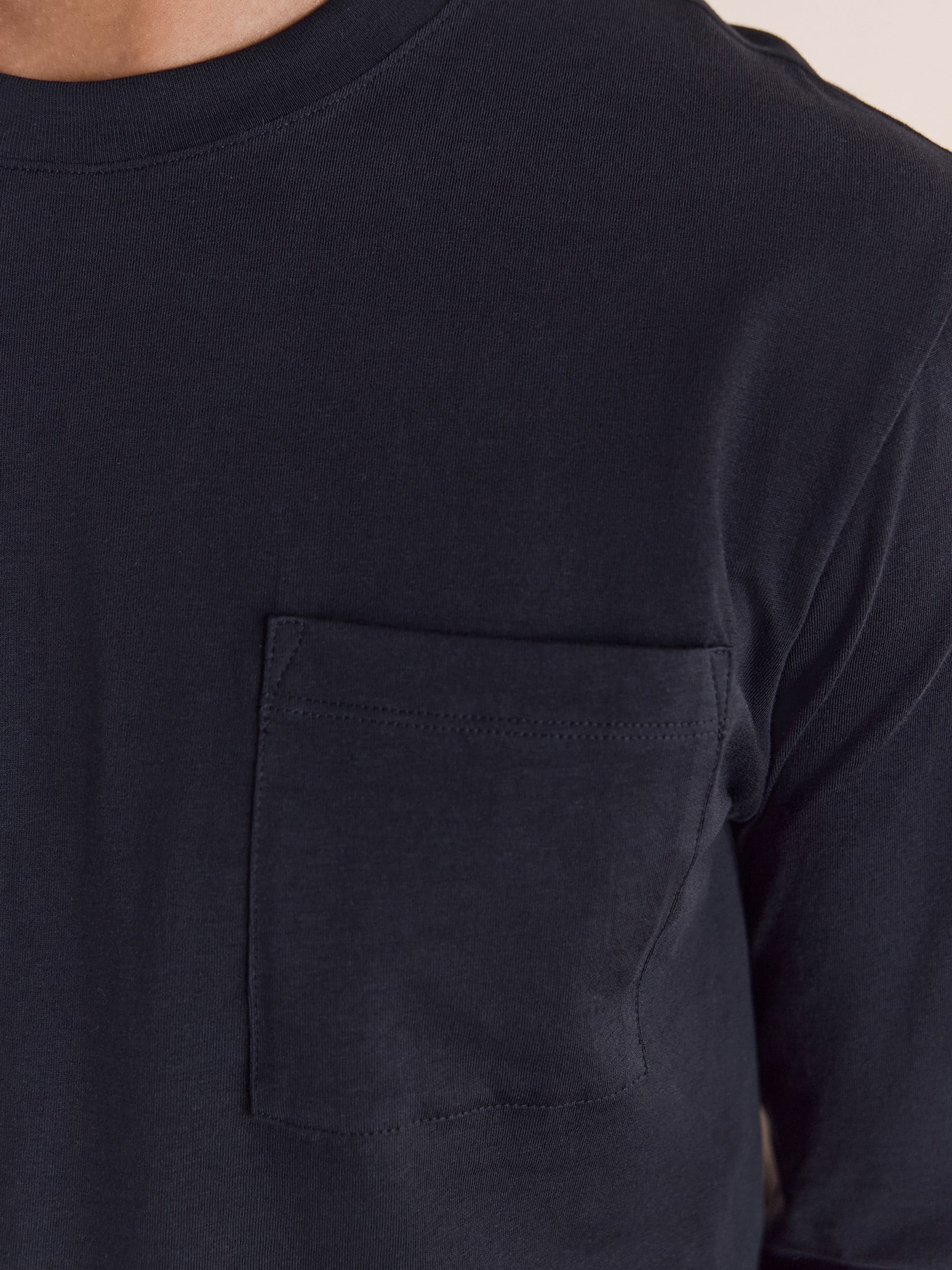 Groen - Check Long Sleeve Jersey Pyjamas Set