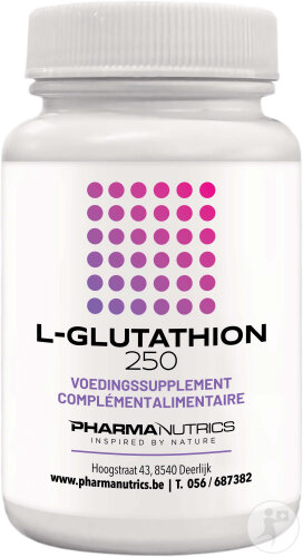 Pharmanutrics L-Glutathion 250 Complément Alimentaire 30 V-Caps