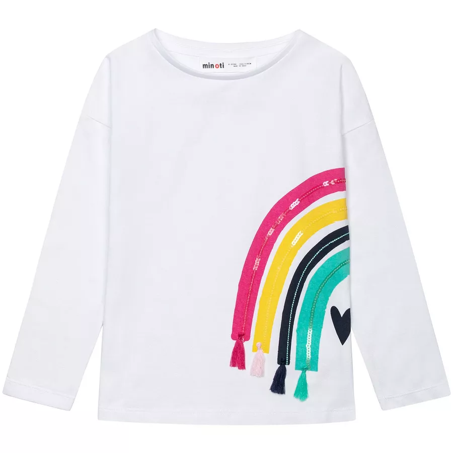 MINOTI Longsleeve Weiß