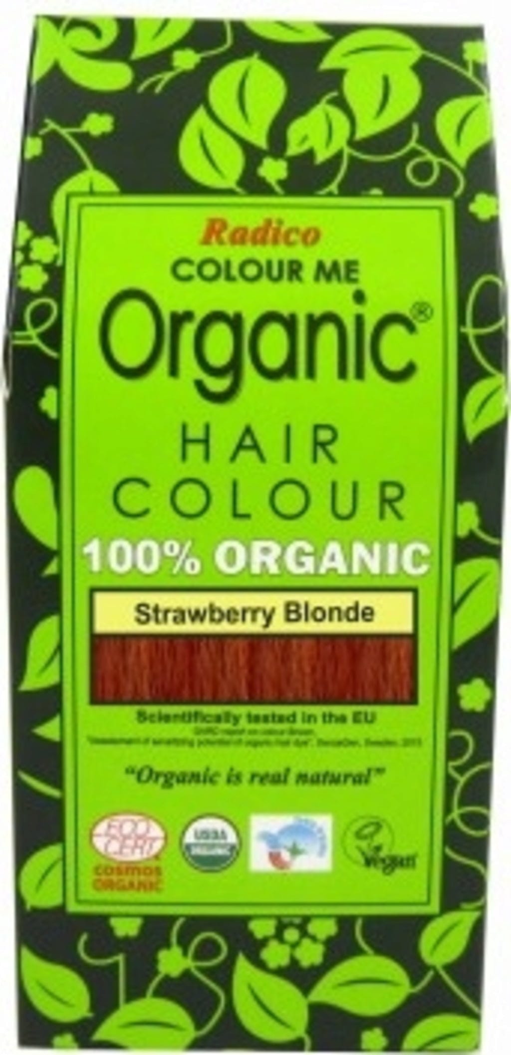 Radico  Pflanzenhaarfarbe Erdbeerblond, 100 g