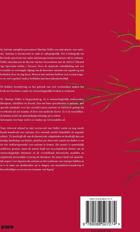 Boek - Introductie Over Autisme - Dr. Martine Delfos