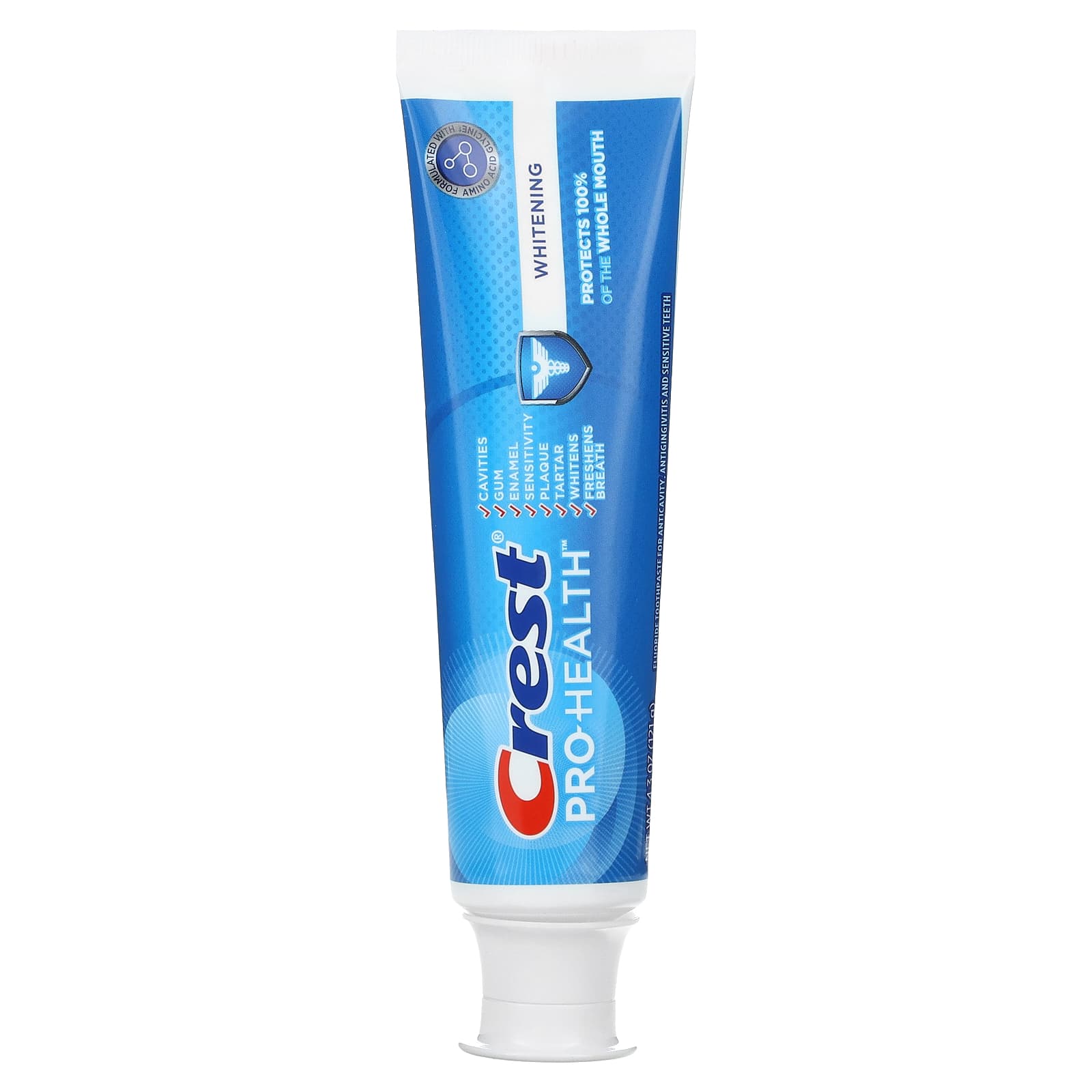 Crest, Pro Health, Fluoride Tandpasta, Whitening, 4.3 oz (121 g)