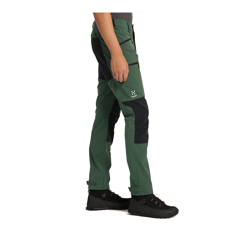 Haglöfs MID SLIM - Pantalon Homme fjell green/true black