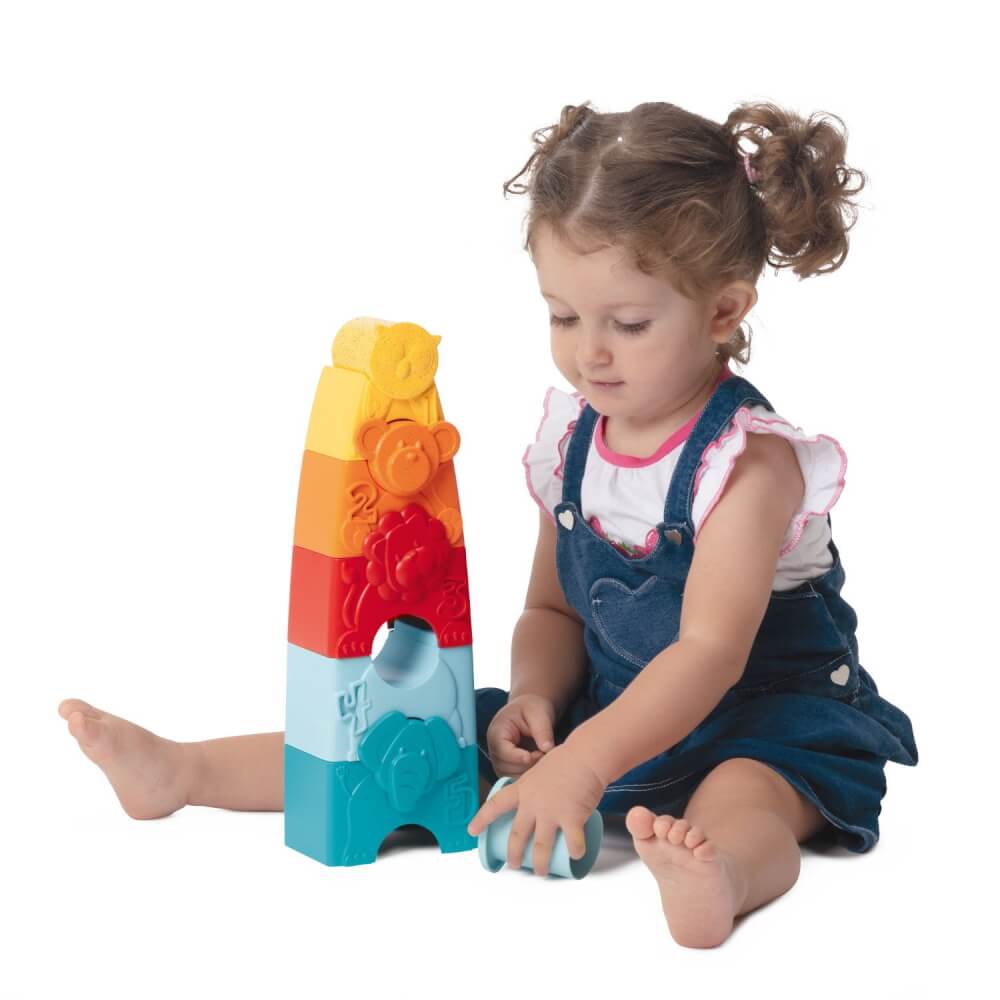 2in1 Stapelbarer Turm Der Tiere Eco
