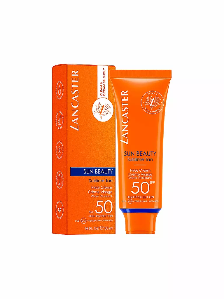 LANCASTER Sun Beauty Face Cream SPF50 50ml keine Farbe