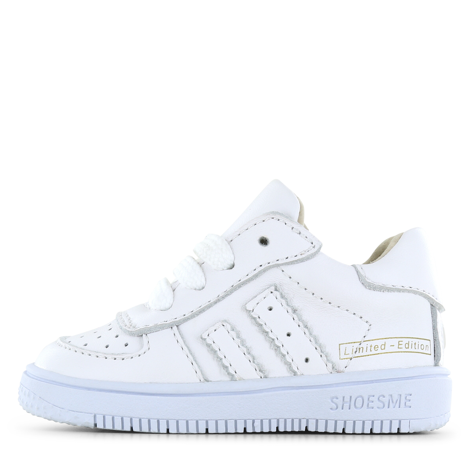 Shoesme wit sneakertje Leer | Uni schoenen