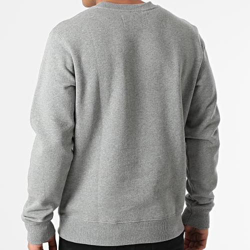 Sweat Crewneck Core Monogram 0933 Gris Chiné