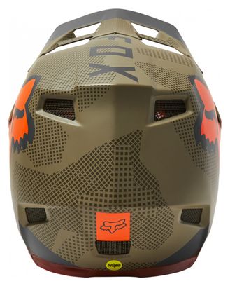 Casque Fox Rampage Comp Camo Rouge/Gris