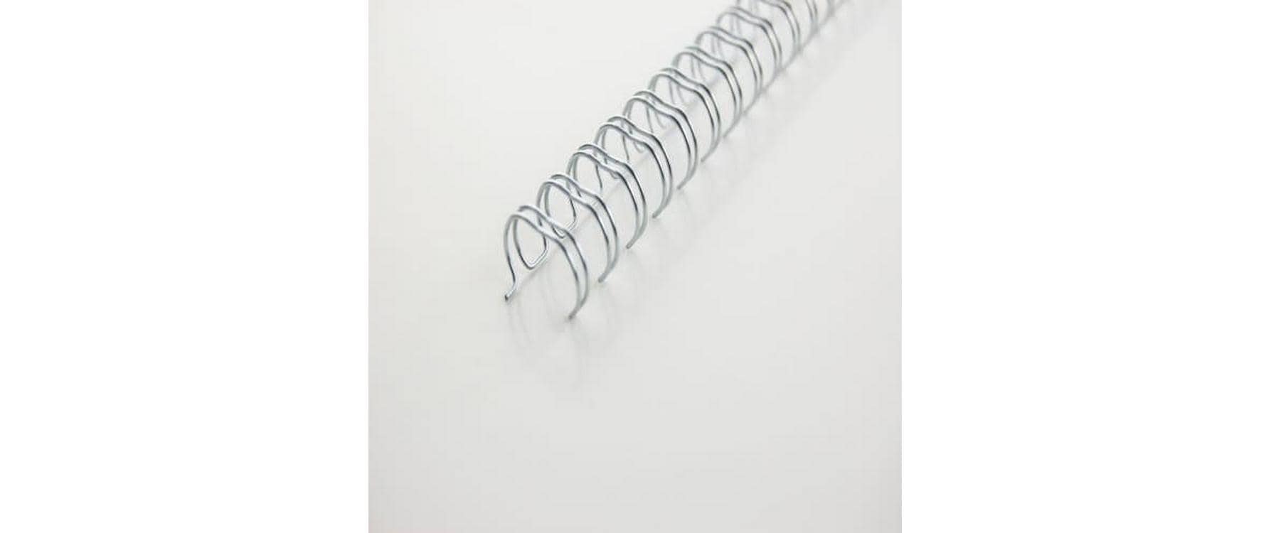 Binderücken Draht 8 mm Schwarz, 100 StückBindung von Dokumenten, 100 Stk.