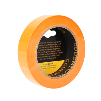 Goudmeester professionele schilderstape gladde ondergrond 50 m x 25 mm