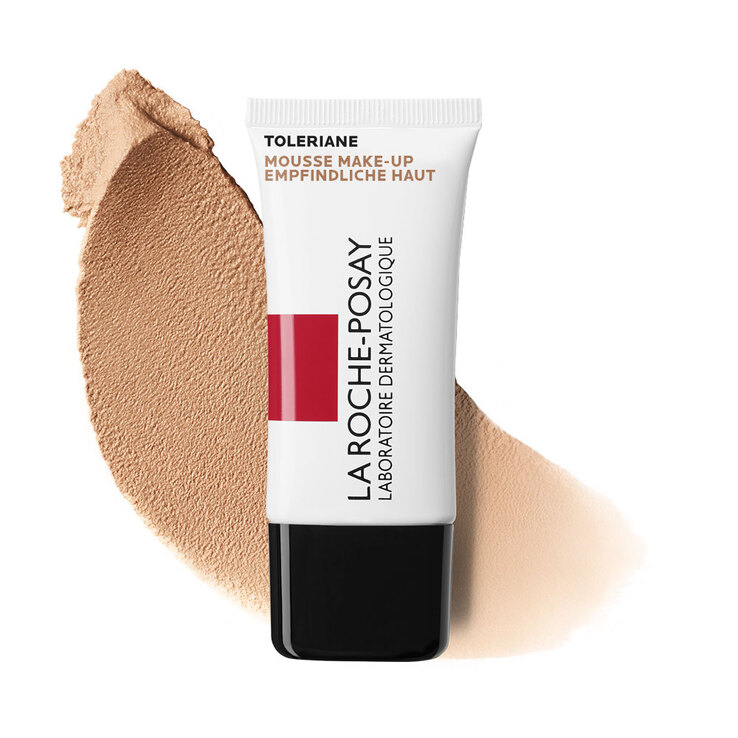 La Roche-Posay Toleriane Teint Mousse Make-up 02 Light Beige, 30 ml