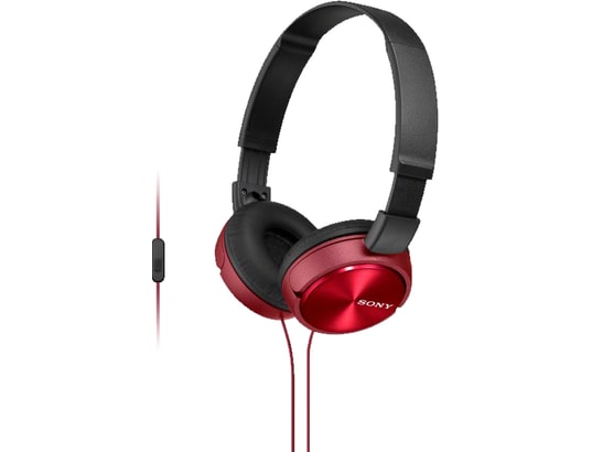 SONY - Casque audio arceau MDR-ZX310APR Rouge (avec micro)