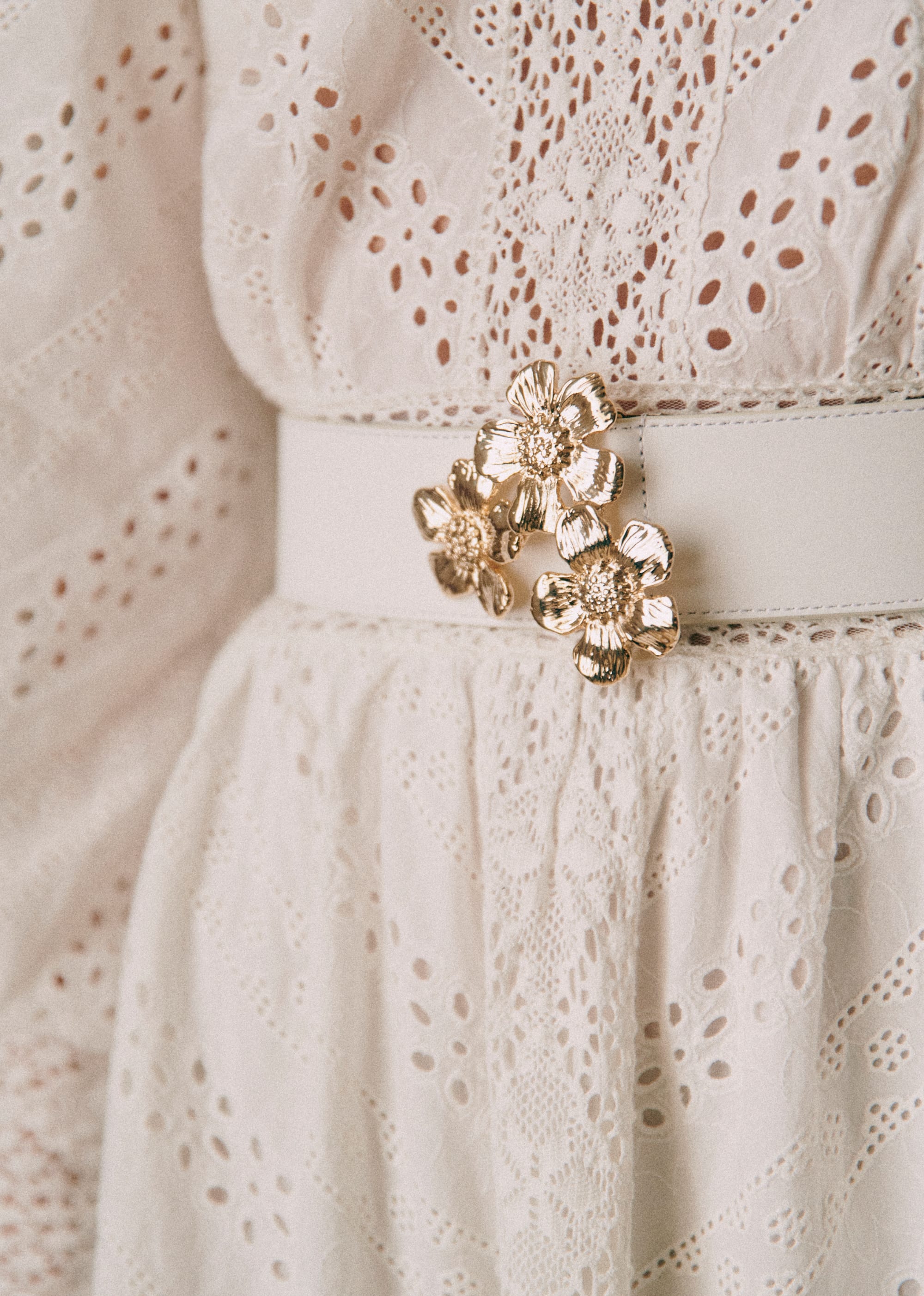 Ceinture Nine - Blanc lisse - E-SHOP/CEINTURES 5905874