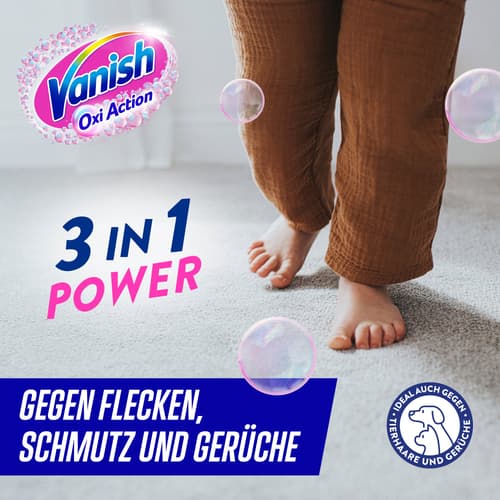 Vanish Teppich- und Polsterpflege Schaum