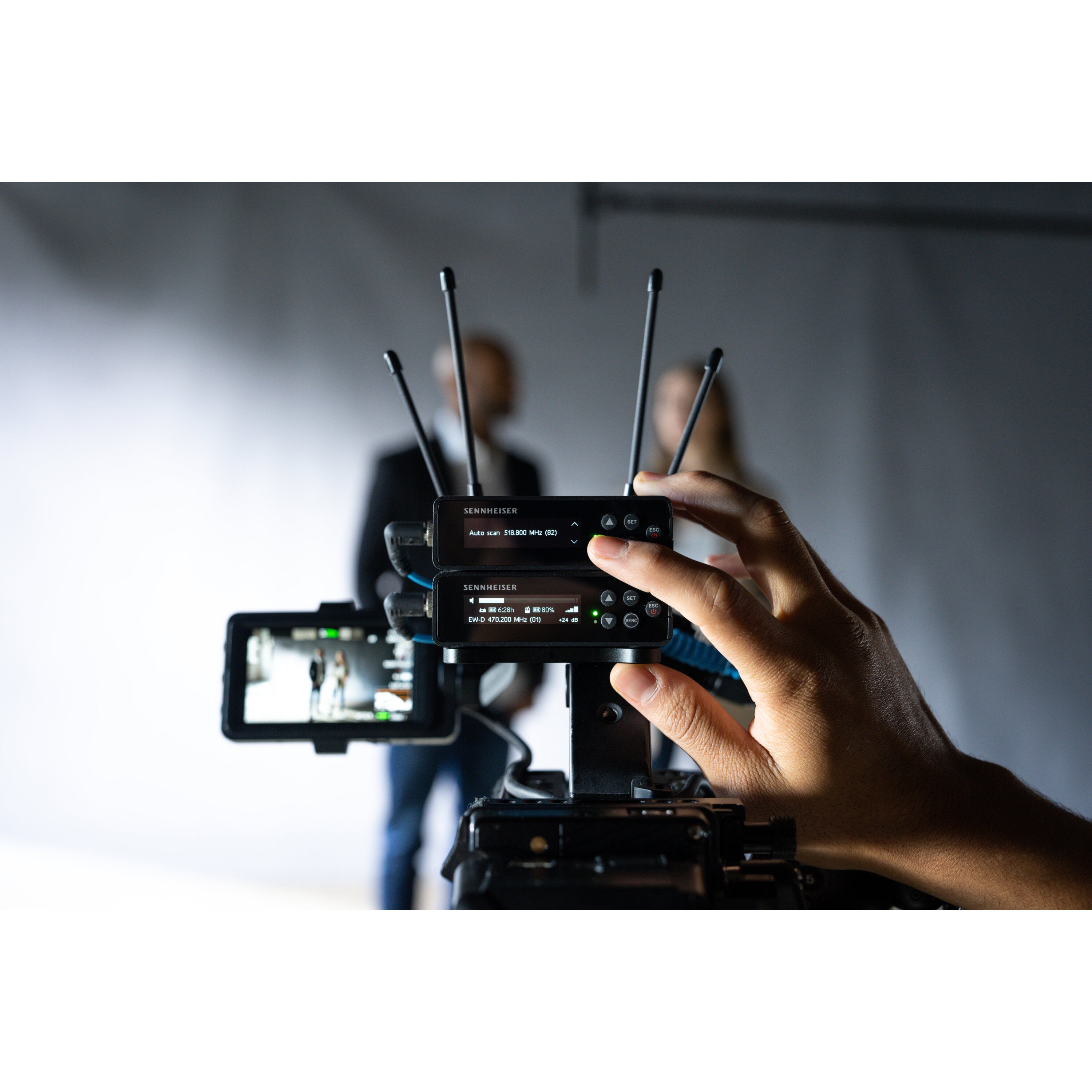 Sennheiser EW-DP ENG SET (R1-6) camera microfoon combinatieset (520 - 576 MHz)