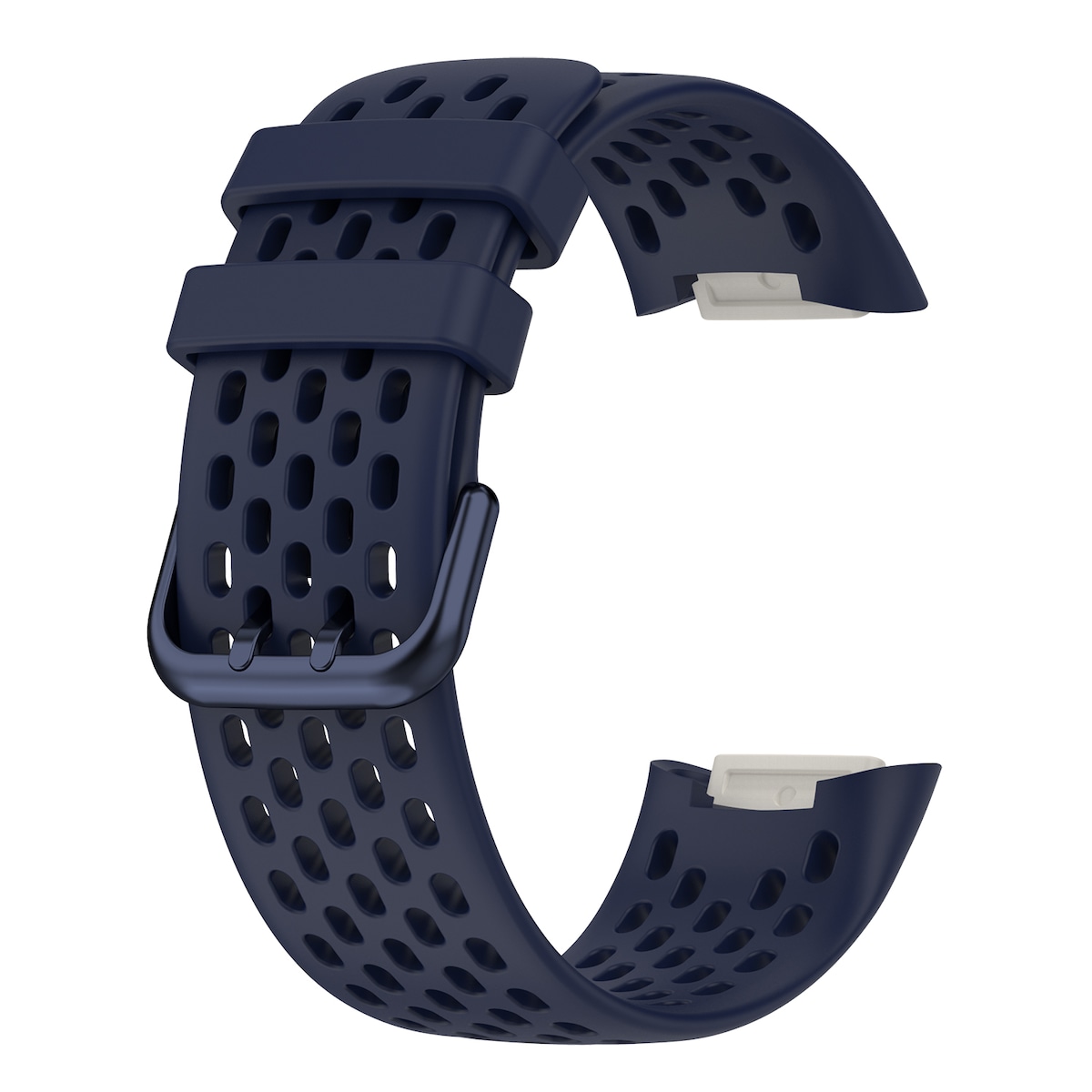 Silikonklokkerem for Fitbit Charge 6/5 Mørke blå