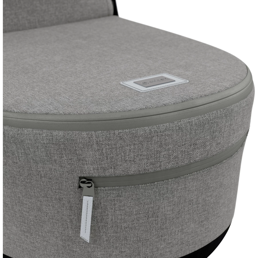cybex PLATINUM Kinderwagenaufsatz Lux Carry Cot für New Mios Manhattan Grey Plus
