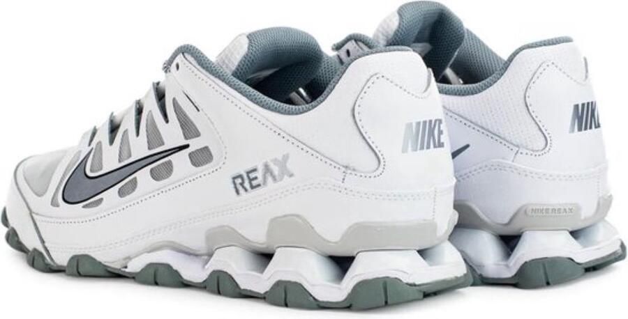 Nike Reax 8 TR Heren White Aviator Grey Photon Dust Metallic Cool Grey