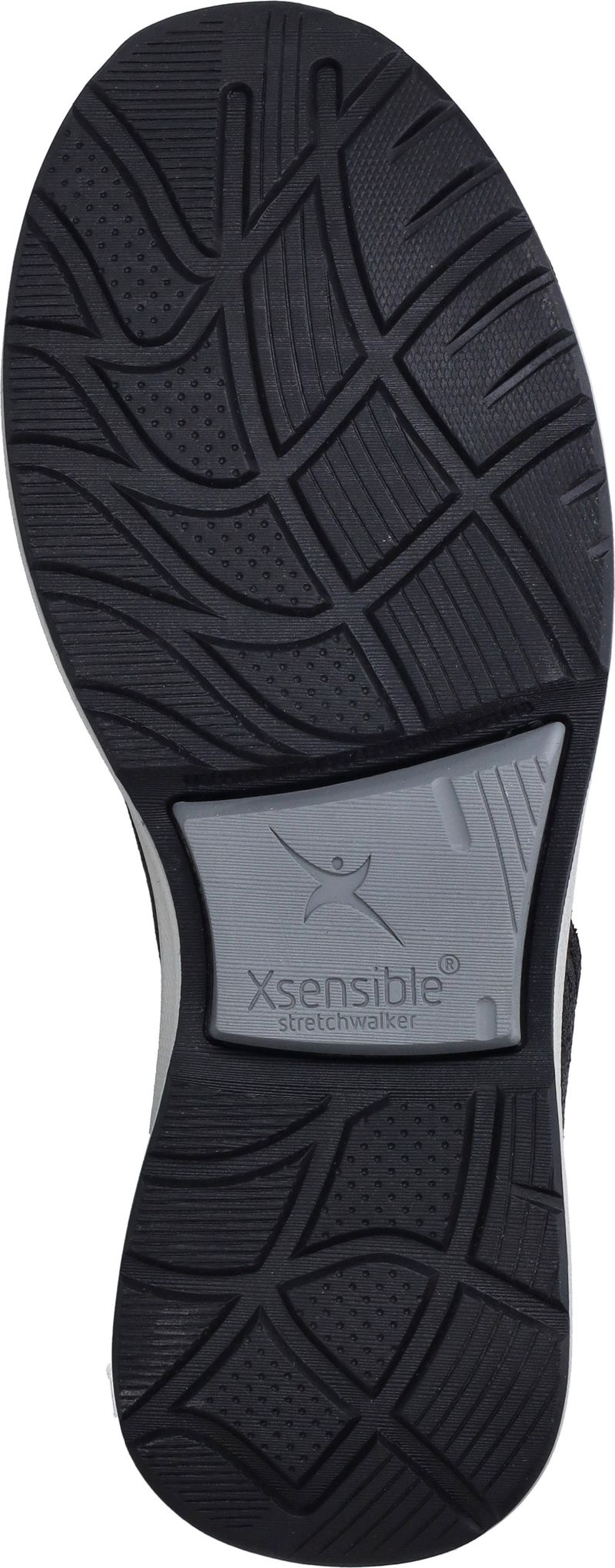 Xsensible Georgia Strechwalker Sneakers Zwart Dames