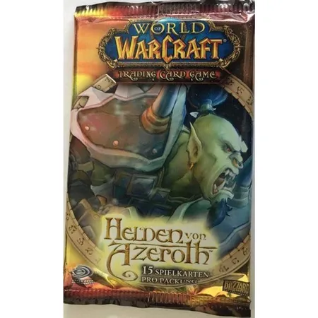 Upper Deck World of Warcraft Helden von Azeroth Booster, deutsch, 1 Stück, 2-fach sortiert
