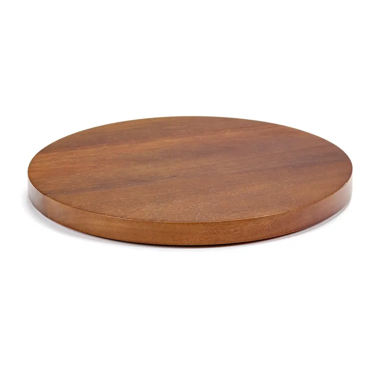 Valerie Objects Couvercle Dishes to dishes en bois d'accacia | Bois foncé